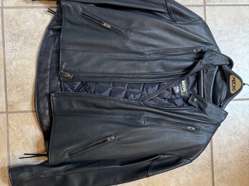 Women's Leather Riding Jacket (size 14)